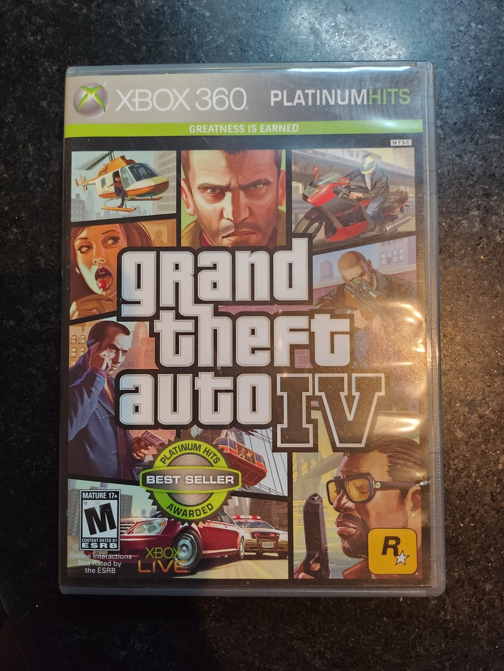 XBOX 360 Grand Theft Auto IV Platinum Hits